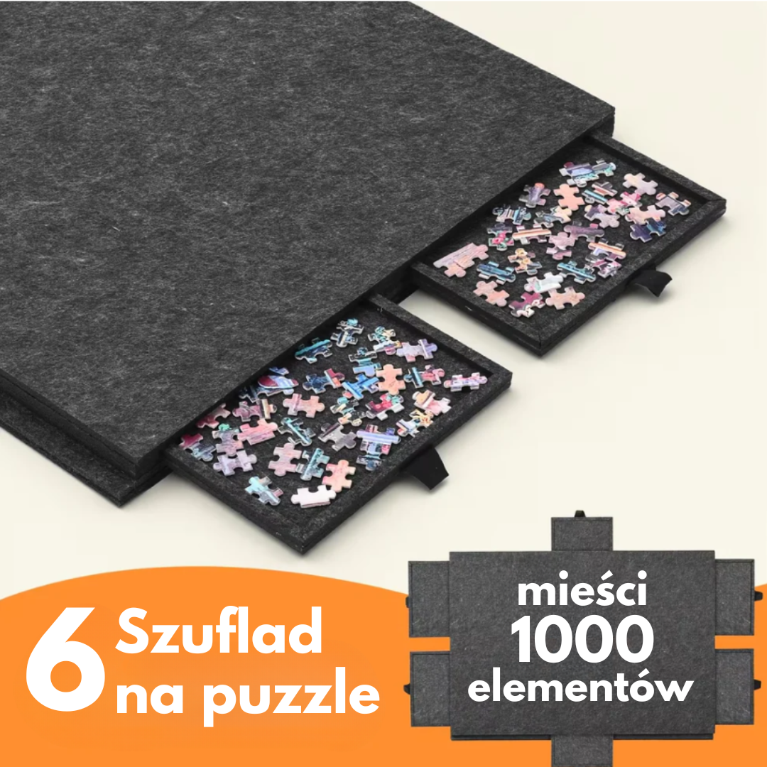 PuzzlePort – przenośna plansza do układania puzzli 2 w 1